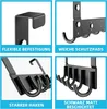 Türhaken, Türgarderobe zum Einhängen mit 5 Haken - Produktbild-Vorschau 4
