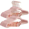 SONGMICS Samt-Kleiderbügel, 24er Set, 42,5 cm Hosenbügel Produktbild-Vorschau 1