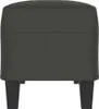 A product shot of a dark gray ottoman. Náhľad obrázku produktu