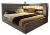 Polsterbett 140x200 cm Doppelbett mit LED-Beleuchtung, Produktbild-Vorschau 7