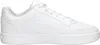 A side view of a single white Puma Caven 2.0 Jr. sneaker. Produktbild-Vorschau