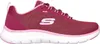 Skechers Damen-Sneaker Rot-Weiß-Rosa, Farbe:rot, EU Produktbild-Vorschau 6