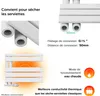doporro Radiateur de Salle de Bain Sèche-Serviette 76x60cm Voir les images du produit 5