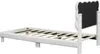 MODFU Polsterbett 90 x 200 cm mit Lattenrost,Einzelbett Produktbild-Vorschau 9