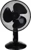 A black table fan is shown against a white background. Produktbild-Vorschau