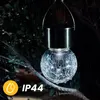 LUMILED 6x Set Solar Kristallglas Hängende LED Kugeln IP44 Produktbild-Vorschau 4