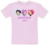 KPop Demon Hunters T-Shirt Damen Huntrix Hearts pink 128 Produktbild-Vorschau 1