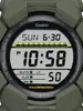 A close-up of a digital watch face. Produktbild-Vorschau