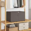 Úložná krabica 2 pcs Sivá 60 x 43 x 35 cm Netkaná látka Náhľad obrázku produktu 2