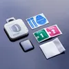 A flat lay of a watch screen protector kit, including the packaging, the screen protector itself, and cleaning wipes. Náhľad obrázku produktu