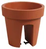 Prosperplast Blumentopf LOFLY RAILING Terra 24,5 cm Produktbild-Vorschau 2