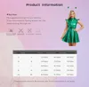 Damen Alien Kostüm Metallic Kleid Gr L Silber mit Fühler Produktbild-Vorschau 9