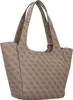 GUESS Shopper Handtasche Calista Latte Logo : Latte Logo Produktbild-Vorschau 20