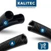 10 Meter Kalitec Wellrohr geschlitzt NW 10 I Wellschlauch Produktbild-Vorschau 12