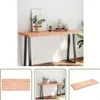 The Living Store Tischplatte 140x60x(2-6) cm Massivholz Produktbild-Vorschau 1