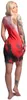 Yakuza Damen Dead One Bodycon Kleid, Weiß, L Produktbild-Vorschau 5