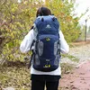 60L wasserdichte Wanderrucksack Camping Bergsteigen Produktbild-Vorschau 9