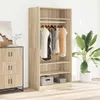 vidaXL Šatní skříň Sonoma Dub 100x50x200 cm výrobek ze Náhled obrázku produktu 2