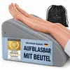 Feluna Aufblasbares Rückenentlastungskissen Grau, Produktbild-Vorschau 1