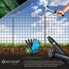 KESSER® Teichzaun Gartenzaun Steckzaun Komplettset Metall Produktbild-Vorschau 5