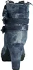 Rock Rebel by EMP Damen blaue High-Heels aus Jeans-Stoff im Produktbild-Vorschau 2