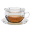 Teetasse "Tea Time", 0,3l, Glas, mit Glassieb Produktbild-Vorschau 3