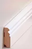 Sockelleiste MDF 19 x 58 x 2500 mm Weiß zum Kleben, Produktbild-Vorschau 1