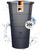 GARANTIA IBIZA depósito de agua de lluvia cuadrado de 200 Vista previa de la imagen del producto 1