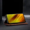 Xiaomi Poco X3 NFC Case, Custodia a portafoglio in pelle Anteprima dell’immagine prodotto 4