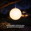 LED Solar Gartenkugel GLOBY - zum Aufhängen - H: 29cm, D: Produktbild-Vorschau 12