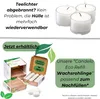 Candelo 125er Set hochwertige Teelichter Ambiente Produktbild-Vorschau 4