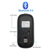 Souris de jeu sans fil RGB - Souris Bluetooth rechargeable Voir les images du produit 4