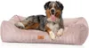 Knuffelwuff Hundebett aus Cord mit Handwebcharakter Olivia Produktbild-Vorschau 2