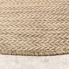 Volero - Outdoor Teppich Rund - Malta Arrow Natur - Ø 120 Produktbild-Vorschau 5