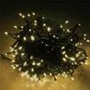 A tangled bundle of warm white LED string lights. Náhled obrázku produktu