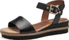 Tamaris Sandalen Plat  Sandalen Plat - Zwart - Maat 39 Voir les images du produit 24