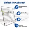 Grillrost 350-560 x 320mm Ofengitter ausziehbar universal Produktbild-Vorschau 3