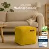 Green Bean® Indoor Sitzhocker Pouf 40x40x40cm EPS-Perlen Produktbild-Vorschau 3