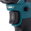 Close-up of a power tool's trigger and LED light. Produktbild-Vorschau
