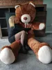 XXL Teddy Bear Peluche Grand 205cm Doudou Tissu Ours en Voir les images du produit 4