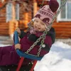 Kinder Mädchen Skianzug beere rot blau 104 Winteranzug Produktbild-Vorschau 6
