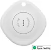 A white Bluetooth tracker with text and a logo on it, placed on a white background. Anteprima dell’immagine prodotto