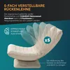 CASARIA® Sessel verstellbare Rückenlehne 360° Drehbar Produktbild-Vorschau 6