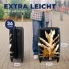 MuchoWow® Koffer Handgepäck Trolley Rollkoffer Kleine Produktbild-Vorschau 5