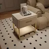 ProximaX 2 PIÈCES Table de nuit beige, Table de nuit avec Voir les images du produit 3