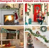 VA-Cerulean Weihnachtsgirlande mit Schnee-Effekt, Produktbild-Vorschau 5