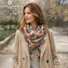 Seidenschal 176x110cm – XL Seidenschal Stola Damen Langes Produktbild-Vorschau 9
