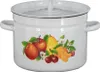 Früchte Emaille Kochtopf Topf 7 Liter ca 23cm emailliert Produktbild-Vorschau 1
