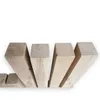 Gerade Holzbeine aus massiver Eiche 8x8x71cm im rustikalen Produktbild-Vorschau 5