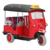 Vytáhněte zpět thajskou tříkolku Simulace slitiny Tuk Tuk Náhled obrázku produktu 1